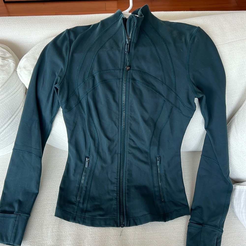 Women’s Lululemon Define Jacket, Size 6, Teal